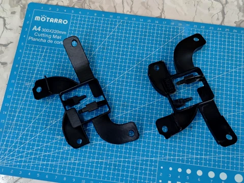 Audi A6 C8 A7 4K Front Bumper Parking Sensor Wiring Harness Connector Bracket Left 4K0971845H 3D Print Model