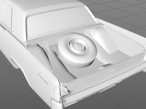 Lincoln Continental 1962 3Dモデル