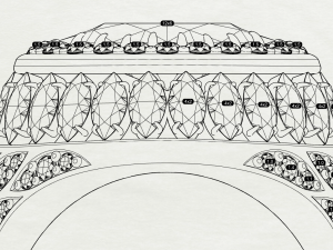 Gemstones ring 3D Print Model