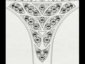 Gemstones ring 3D Print Model