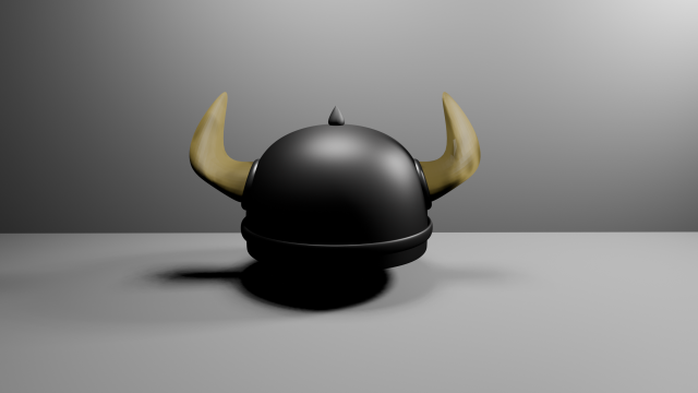 Viking helmet 3D Model .c4d .max .obj .3ds .fbx .stl .blend 