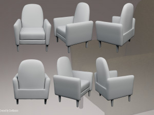 Armchair 03 3Dモデル
