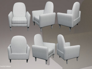 Armchair 03 3Dモデル