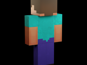 Minecraft Steve 3D Model