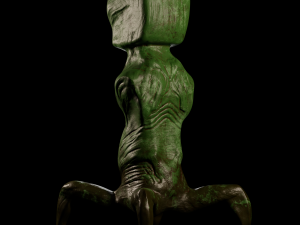 Creeper Minecraft Model 3D