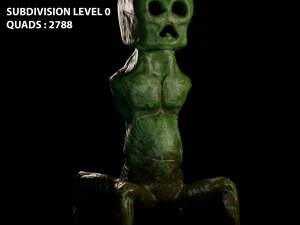 Creeper Minecraft 3D Model