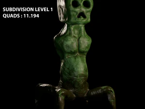 Creeper Minecraft 3D Model