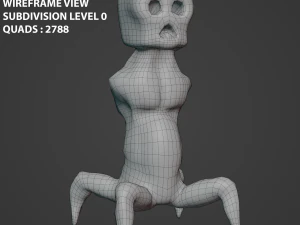 Creeper Minecraft 3D Model
