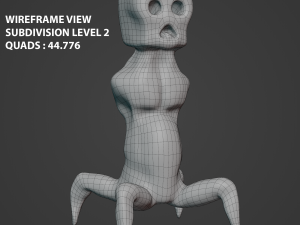 Creeper Minecraft Model 3D