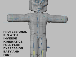 Zombie Minecraft 3Dモデル