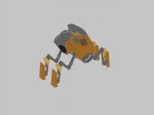 콤바 드로이드 3D 모델