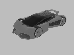 Veicolo di fantascienza Modello 3D