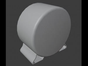 Old broadcast loudspeaker 1 5GD 2M from USSR 3D Model
