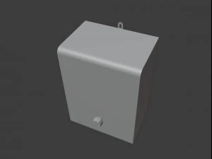 Old broadcast loudspeaker GR 4 from USSR 3D Model