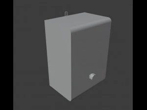 Old broadcast loudspeaker GR 4 from USSR 3D Model