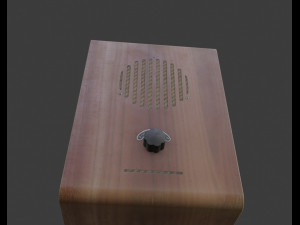 Old broadcast loudspeaker GR 4 from USSR Modelo 3D