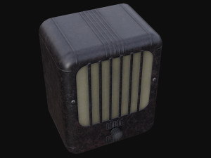 Old broadcast loudspeaker 0 25 GD III 1 from USSR Model 3D