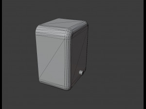 Old broadcast loudspeaker 0 25 GD III 1 from USSR Model 3D