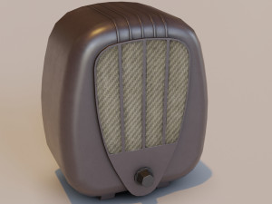 Old broadcast loudspeaker 0 25 GD III 6 from USSR 3D मॉडल