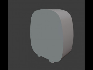 Old broadcast loudspeaker 0 25 GD III 6 from USSR 3D Model