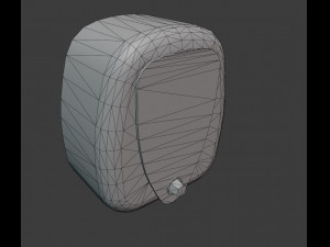 Old broadcast loudspeaker 0 25 GD III 6 from USSR 3D Model
