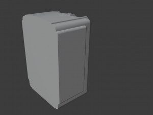 Old Broadcast Loudspeaker Vostok from USSR Model 3D