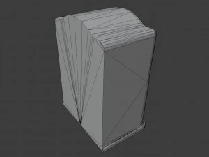 Old Broadcast Loudspeaker Malyutka from USSR 3D Model