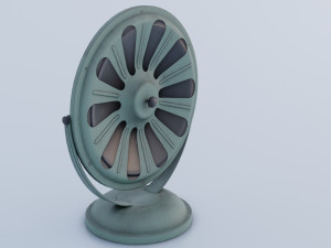 Old Broadcast Loudspeaker Proletariy from USSR 3D Model