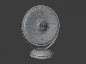 Old Broadcast Loudspeaker Proletariy from USSR 3D Model