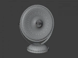 Old Broadcast Loudspeaker Proletariy from USSR 3D Model