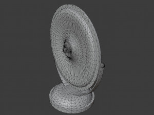 Old Broadcast Loudspeaker Proletariy from USSR 3D Model