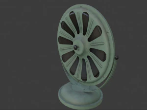 Old Broadcast Loudspeaker Proletariy from USSR 3D Model