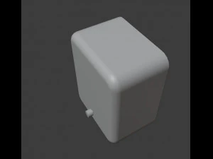 Set of Old Broadcast Loudspeakers from USSR Old Soviet radio 3D Model