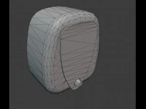 Set of Old Broadcast Loudspeakers from USSR Old Soviet radio 3D Model