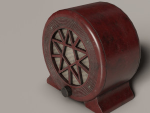 Set of Old Broadcast Loudspeakers from USSR Old Soviet radio Modello 3D