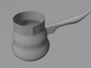 Old dirty cezve 3D Model