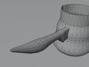 Old dirty cezve 3Dモデル