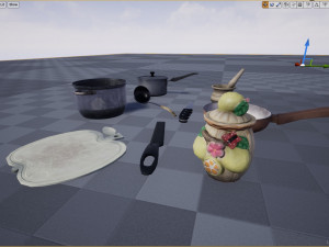 Set of different kitchen appliances Modello 3D