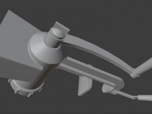 Old metallic kitchen appliances from soviet times Modèle 3D