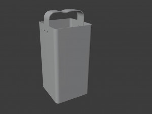 Old metallic kitchen appliances from soviet times Modèle 3D