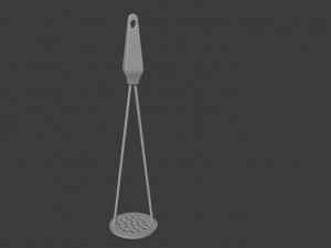 Old metallic kitchen appliances from soviet times Modèle 3D