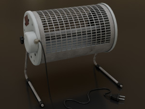 Old heater 3D मॉडल