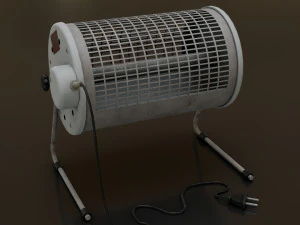 Alte Heizung 3D Modell
