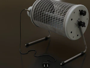 Old heater 3D Model