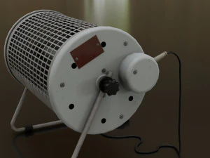 Old heater 3D Model
