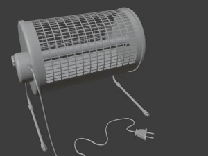 Old heater 3D Model