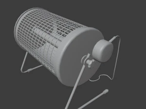 Old heater 3D Model