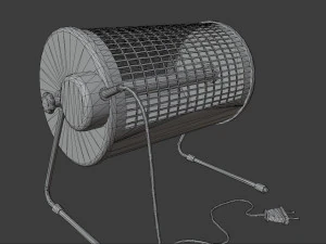 Old heater 3D Model