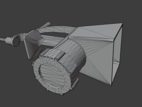 Большой набор старой кухонной техники из 25 моделей. 3D Модель
