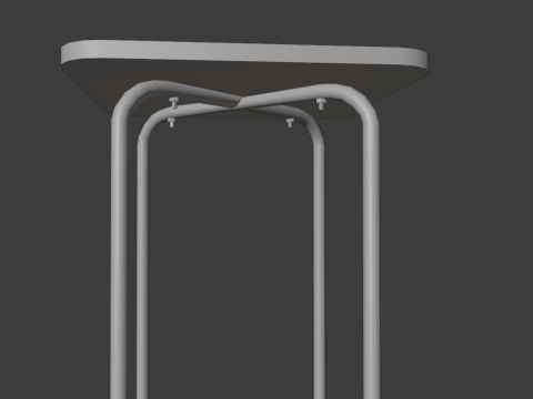Old dirty stool Modelo 3D